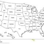 United States Outline Drawing At Paintingvalley For United States Map Template Blank