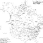 Us And Canada Printable, Blank Maps, Royalty Free • Clip Art Pertaining To Blank Template Of The United States
