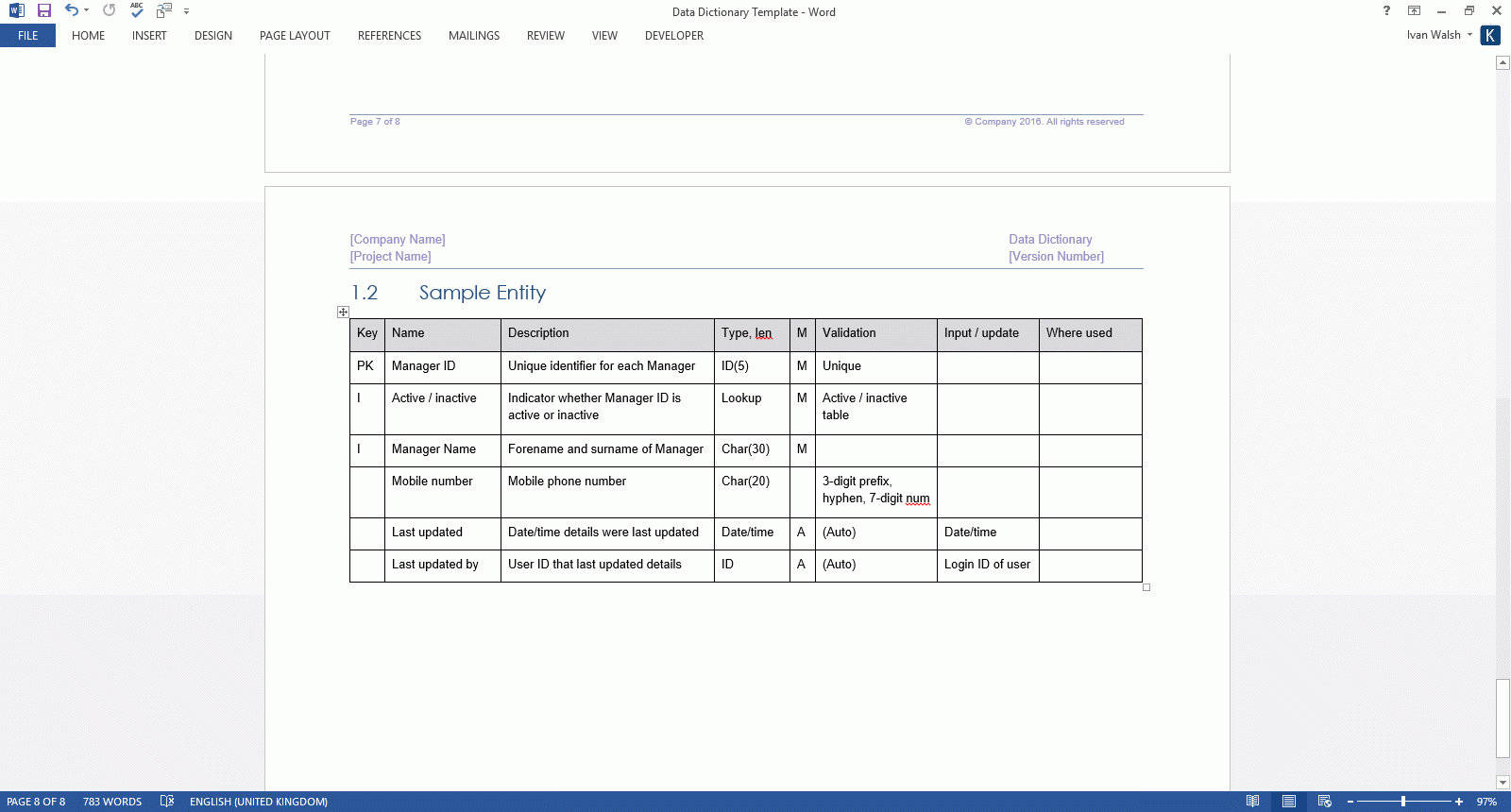 Use Case Template (Ms Word+Visio) | Templates, Forms Regarding Business Rules Template Word