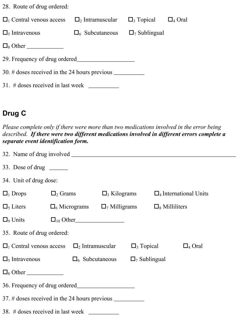 Using Home Visits To Understand Medication Errors In In Medication Incident Report Form Template