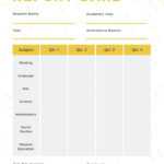 White And Yellow Simple Sprinkled Middle School Report Card Throughout Boyfriend Report Card Template