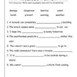 Wonders Second Grade Unit Three Week Four Printouts Pertaining To Vocabulary Words Worksheet Template