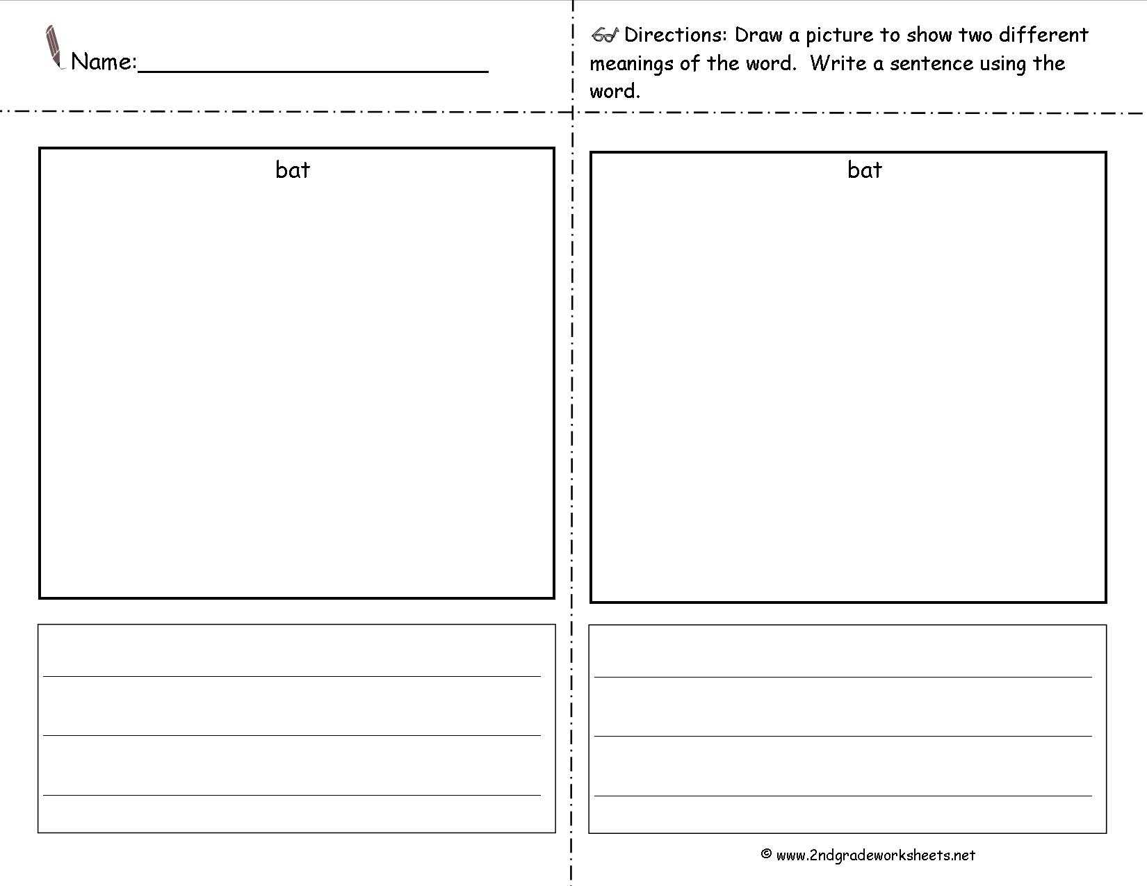 Wonders Second Grade Unit Two Week Five Printouts Within Making Words Template