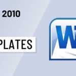 Word 2010: Using Templates Throughout How To Use Templates In Word 2010