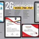 Word Certificate Template – 53+ Free Download Samples Intended For Training Certificate Template Word Format