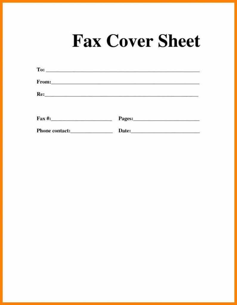 Word Fax Sheet - Falep.midnightpig.co Intended For Fax Template Word 2010