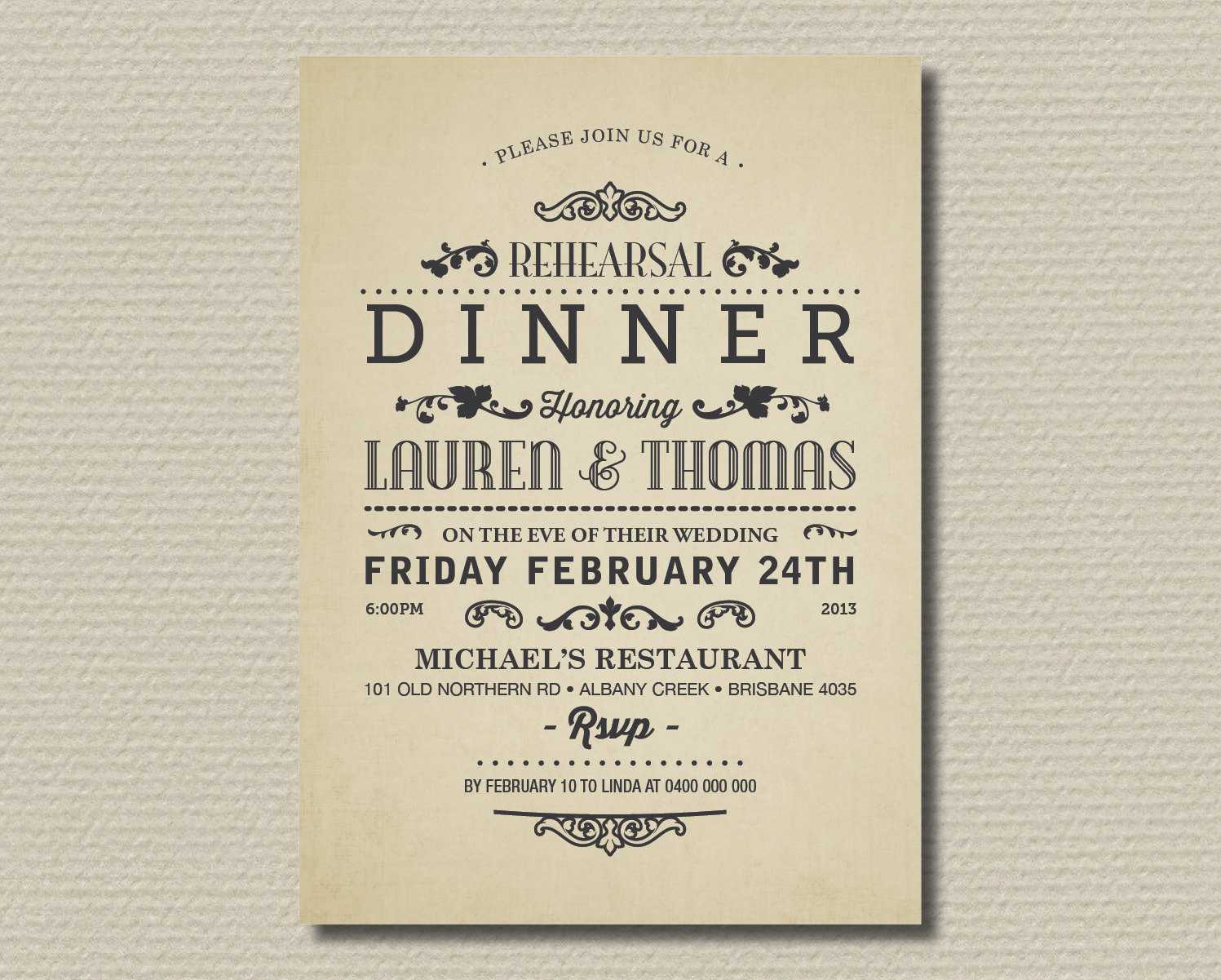 Wording For Dinner Party Invitations – Party Invitation Regarding Free Dinner Invitation Templates For Word