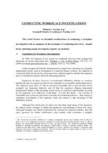 Workplace Investigation Report Template - Calep.midnightpig.co pertaining to Sexual Harassment Investigation Report Template