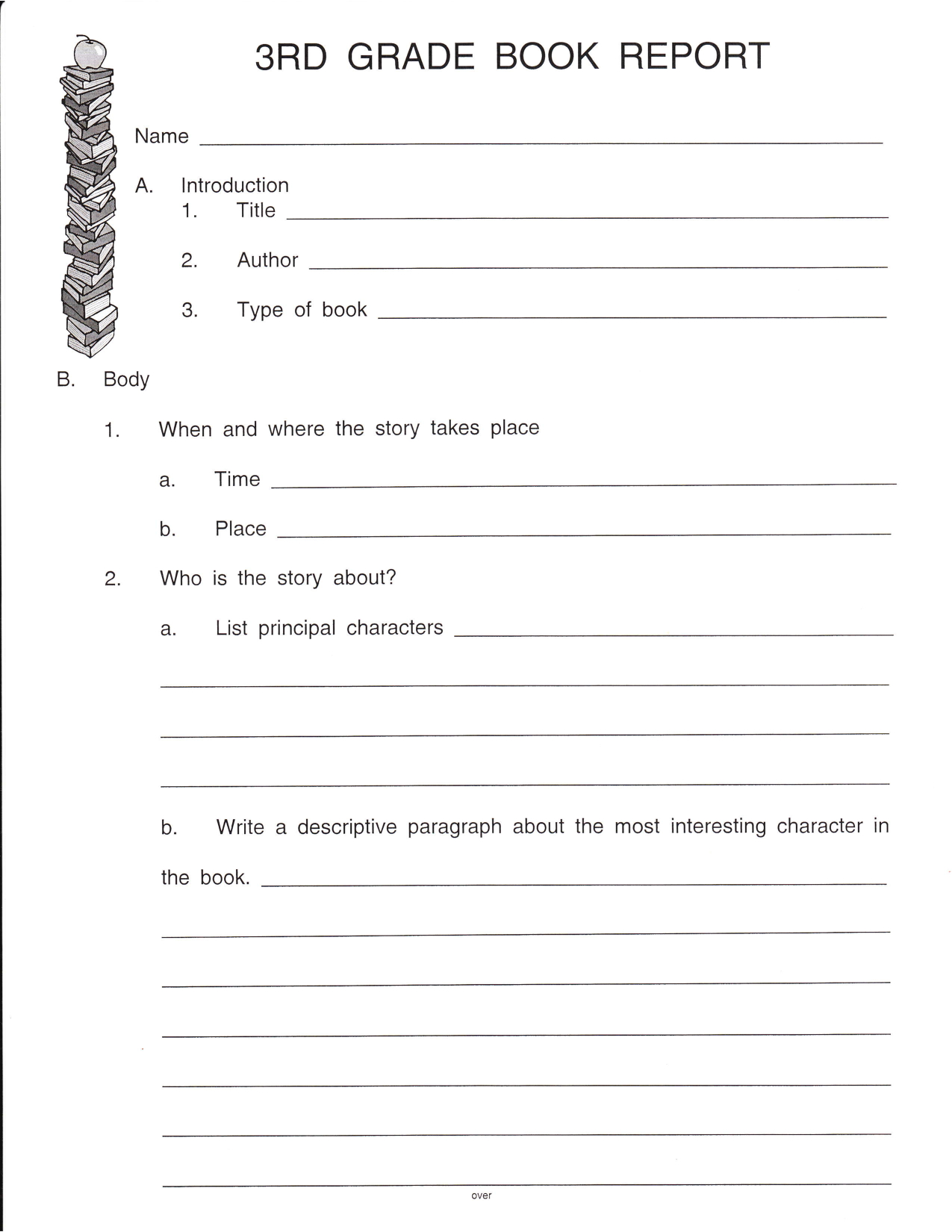 Worksheet Ideas ~ States Of Matter Comprehension Theour In 2Nd Grade Book Report Template