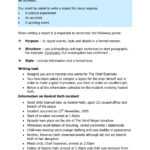 Writing A Factual Report With Regard To Science Report Template Ks2