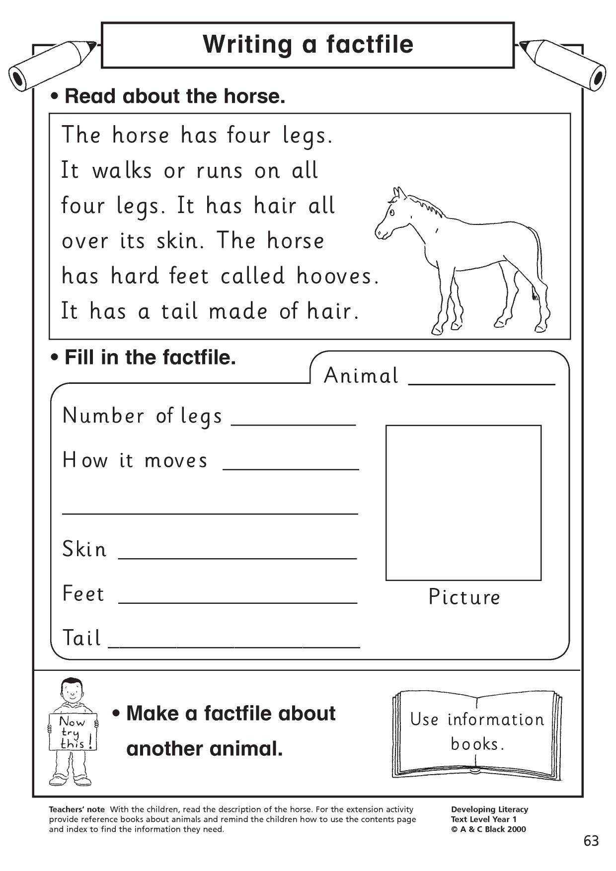 Writing Composition Resources For Fs, Ks1 And Ks2 – Teachit Throughout Report Writing Template Ks1