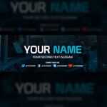 Youtube Banner Template Photoshop – Falep.midnightpig.co With Regard To Youtube Banners Template