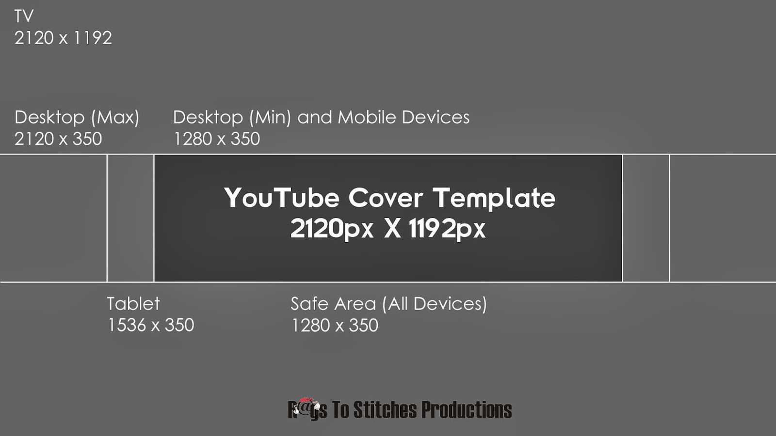 Youtube Banner Template Size Regarding Gimp Youtube Banner Template