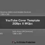 Youtube Banner Template Size With Regard To Youtube Banner Template Size