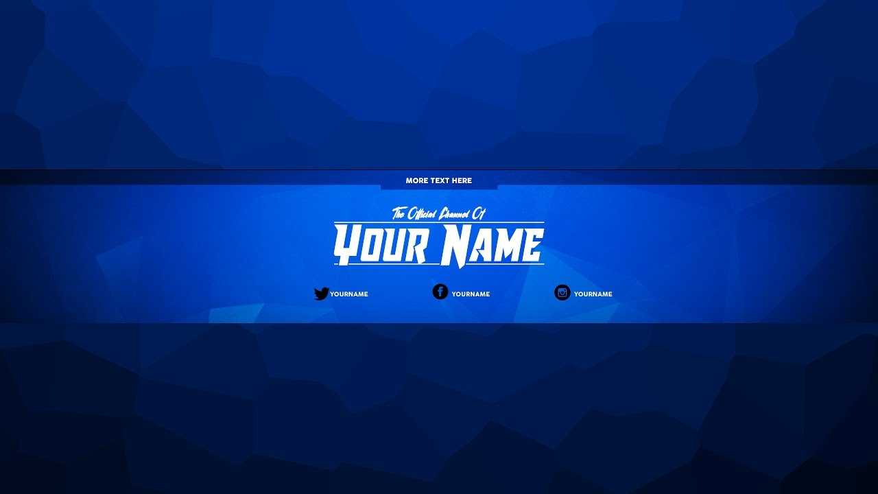 Youtube Channel Banner Template – Falep.midnightpig.co Regarding Yt Banner Template