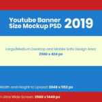 Youtube Channel Banner Template Psd – Allenfinesse Throughout Youtube Banner Size Template