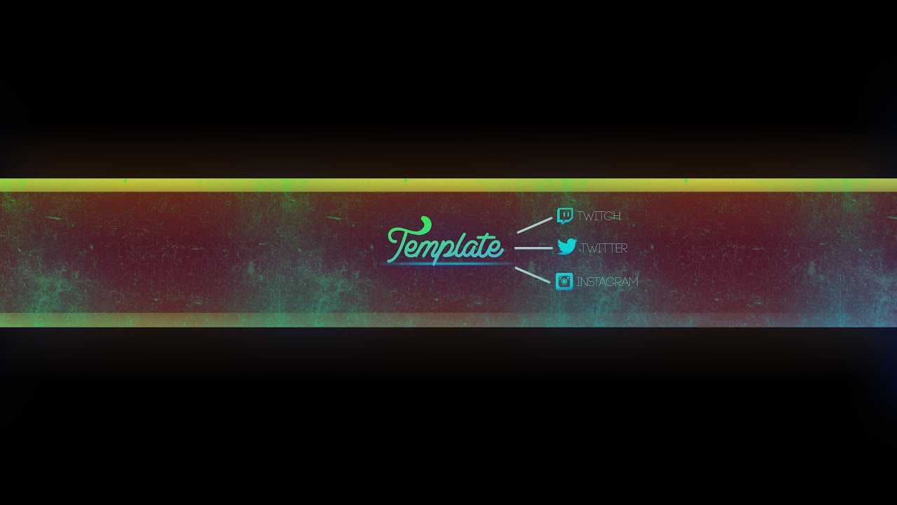 Yt Banner Template | Thanks For 100 Subs | Part (2/2) - Youtube For Yt Banner Template